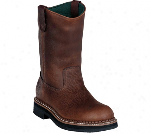 "georgia Boot G42 12"" Waterproof Wellington (men's) - Red Brown Soggy Leather"