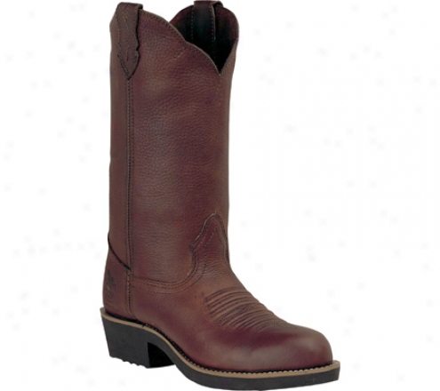 "georgia Boot G49 12"" Safety Toe Wellington Comfort Core (men's) - Oiled Walnut Harness Leather"