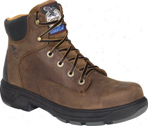"ge0rgia Boot G6654 Flxpoint Composite Toe 6"" (men's) -  Brown"