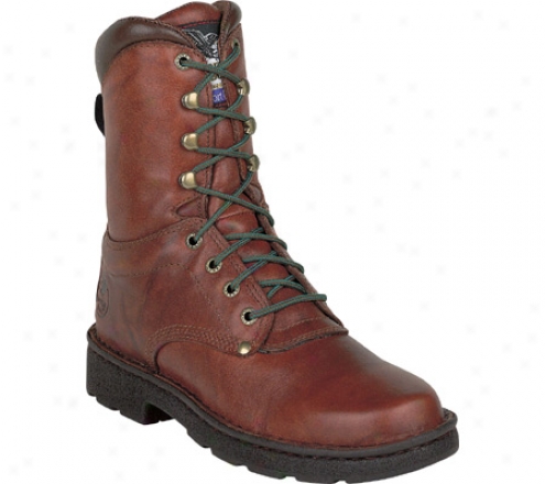 "georgia Boot G80 8"" Eagle Light Comfort Core (men's) - Rusxet Wildwood Leather"