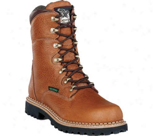 "georgia Boot G81 8"" Waterproof Boot (men's) - Curry Tan Full Grain Leather"