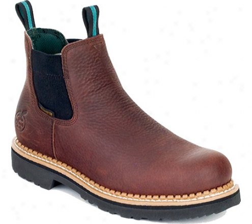 Georgia Boot Gr530 High Romeo Steel (men's) -  Soggy Brown