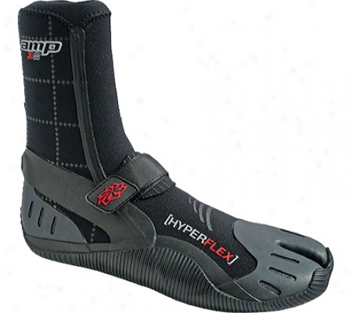 Hyperflex Wetsuits 3mm Amp Split Toe Boot - Black