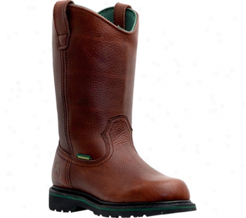 "jjohn Deere Boots 10"" Waterproof Wellington 4283"" (men's) - Dark Brown"