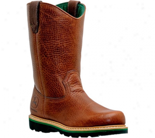 "jlhn Deere Boots 11"" Work Wellington 4193"" (men's) - Brown Walnut"