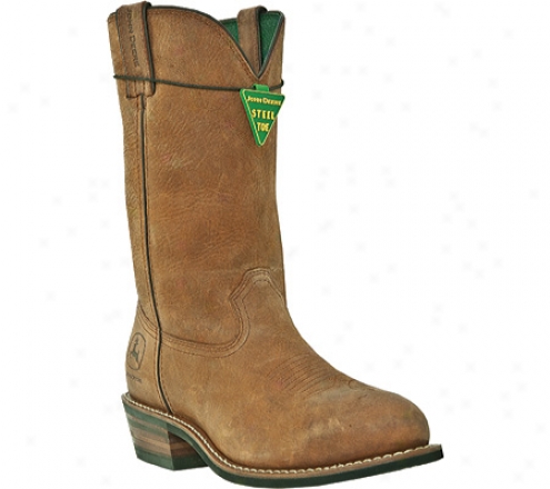 "john Deere Boots 12"" Deep Dip Top Work Hardness Toe 5312 (men's) - Sunset Crazy Horse Full Grain Leather"