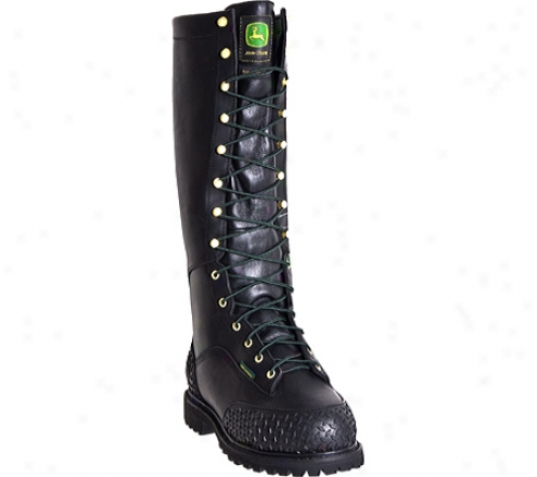 "john Deere Boot s16"" Waterproof Insulated St Met Guard Miner Profit (men's) - Black"