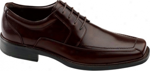 Johnston & Murphy Gambrill Lace Up (men's) - Ignorance Mahogany Brushed Veal