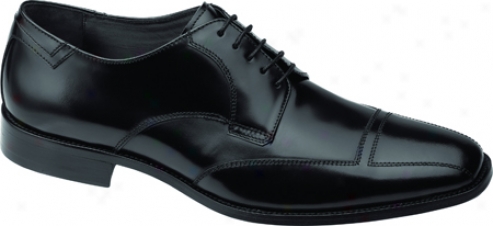 Johnston & Murphy Gillum Runoff Lace Up (men's) - Black Brushed Calf