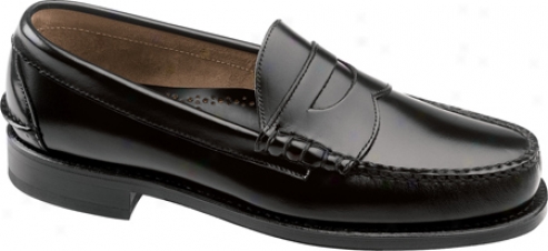 Johnston & Murphy Ski-moc (men's) - Black Brushed Veal