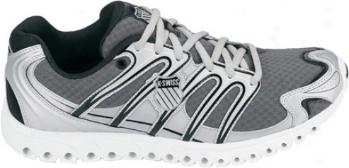 K-swiss Micro Tubes 100 Fit (men's) - Carcoal/silver/black