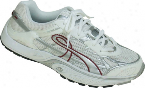 Kalso Earth Shoe Kinetic-k Vegan (men's) - White/silver Microfiber