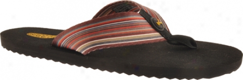 Keen Cabo Flip (men's) - Red Stripe Print