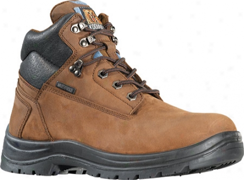"kodiak 6"" Steel Toe Nubuck Boot (214010) (men's) - Brown""