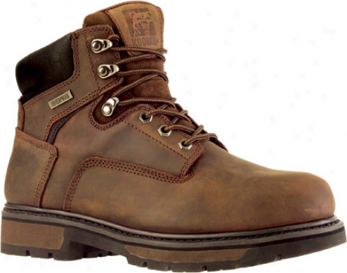 "kodiak Ballinger Strel Toe 6"" Boot (213007) (men's) - Rich Brown Waterproof Crazy Horse Leather"