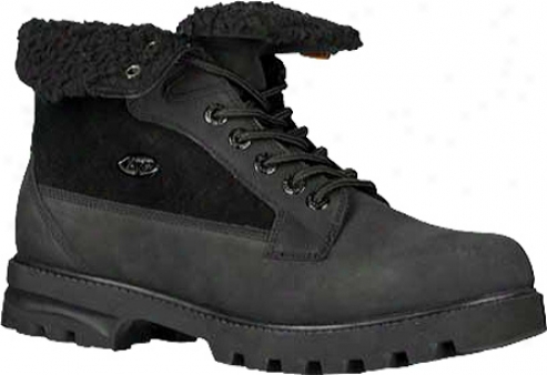 Lugz Brigade Fold (men's) - Black Leather