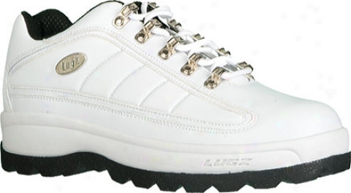 Lugz Dot.neet Sr (men's) - White/black Leather