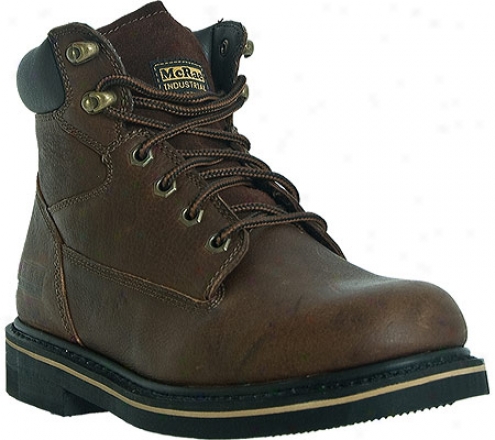 "mcrae Industrial 6"" Lacer Mr86122 (men's) - Peanut Brown Tumbled Leather"