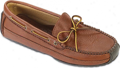 Minnetonka Moose Weekend Moc (men's) - Carmel Mousse