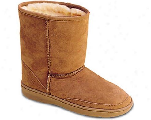 "minnetonka Sheepskin Pug Boots 9"" (men's) - Golden Imbrown Sheepakin"