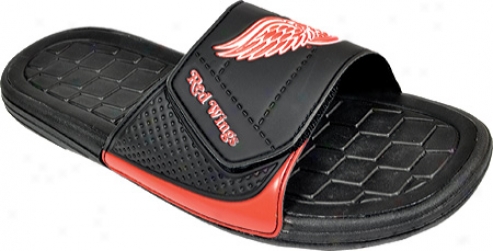 Nhl Hockey Slide (men's) - Detroit Red Wings/black