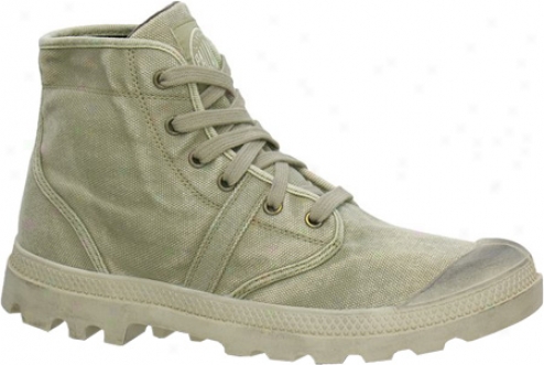 Palladium Pallabrouse 02477 (men's) - Dark Khaaki/putty