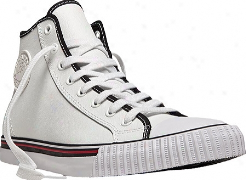 Pf Flyers Center Hi Leather - White Leather
