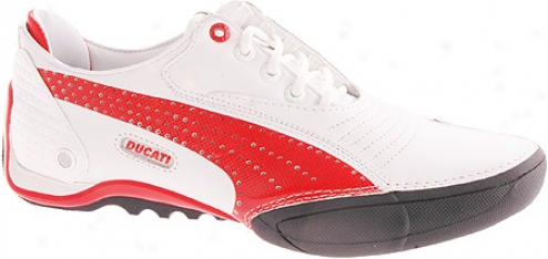 Puma En Route Ducati (men's) - White/high Risk Red/black