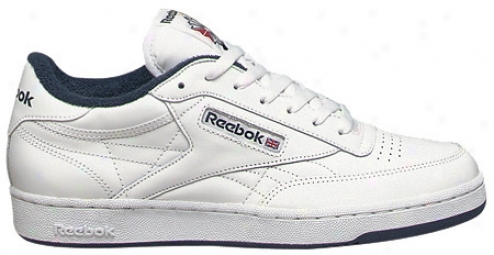 Reebok Club Wht 1330 (men's) - White/navy