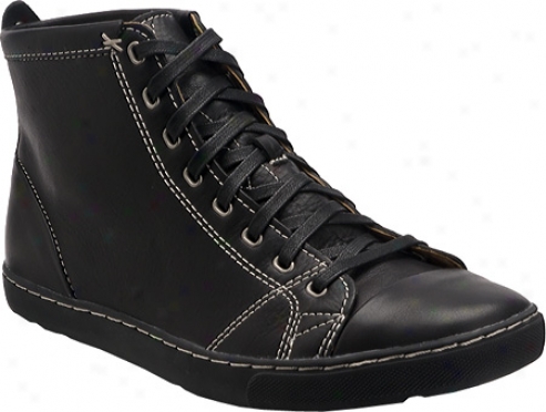 Rockport Clearvieew Cap Toe Hi (men's) - Black Leather