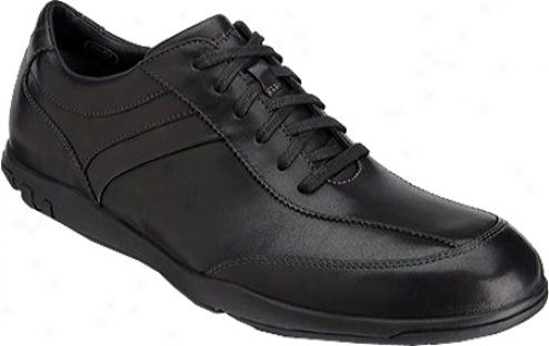 Rockport Dougland County T-toe (men's) - Black Full Grain Leather