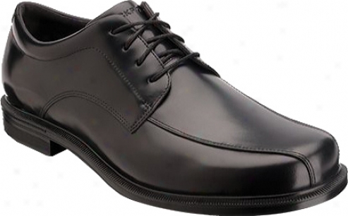 Rockport Editorial Offices Bike Frong Wp (men's) - Black Waterproof Full Grain Leather