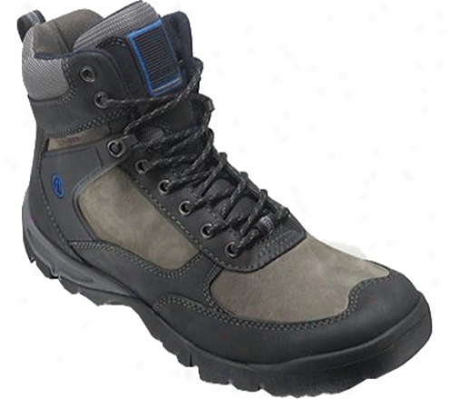 Rockport Final Approach Lace Up Boot (men's) - Mourning Laether/dark Gray Nubuck