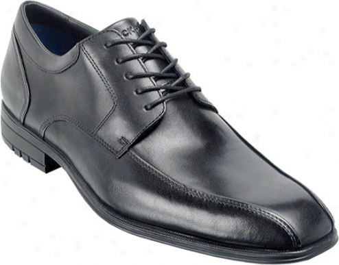 Rockport Macudam (men's) - Black Full Grain Leather