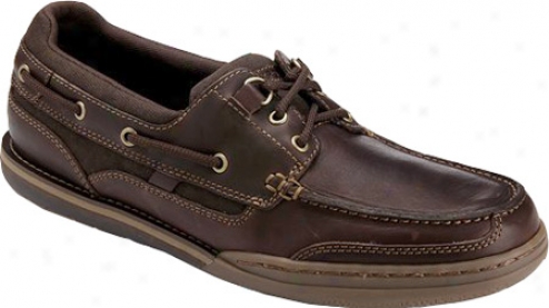 Rockport Morgan Coast 3 Bkat Shoe (men's) - Dark Brown Full Grain Leather