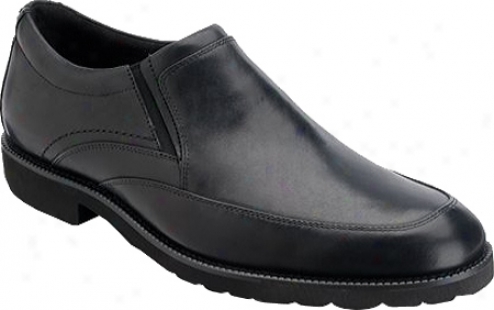 Rockport Oak Circle Slip On (men's) - Black Abounding Grain Leather