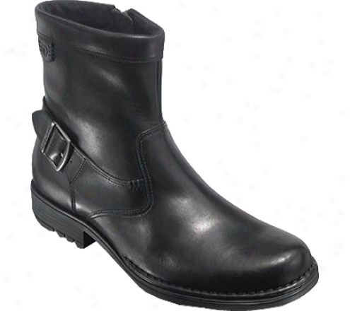 Rockport Parkridge Buckle Boog (men's) - Black Exactly Grain Leather