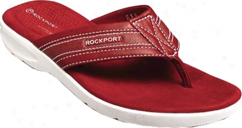 Rockport Sailboat Circle (men's) - Red Tumbled