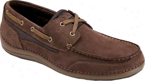 Rockport Shoreland Boulevard Boat Shoe (men's) - Datk Brown Full Grain Leather