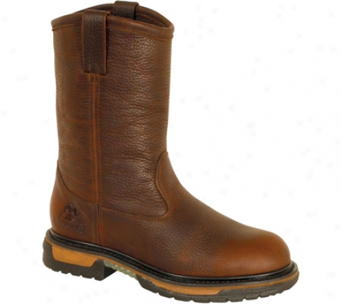 "rocky 11"" Ironclad Wellington 6685 (men's) - Tan Pitstop Leather"