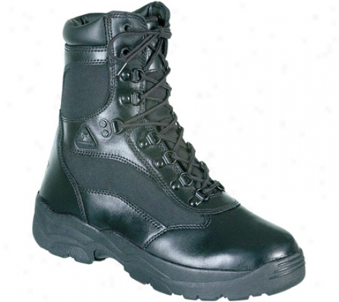 "Hard 8"" Fort Hood 2049 (men's) - Black Learher"