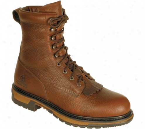 "rocky 8"" Ride Lacer 6717 (men's ) - Bridle Brown Leather"
