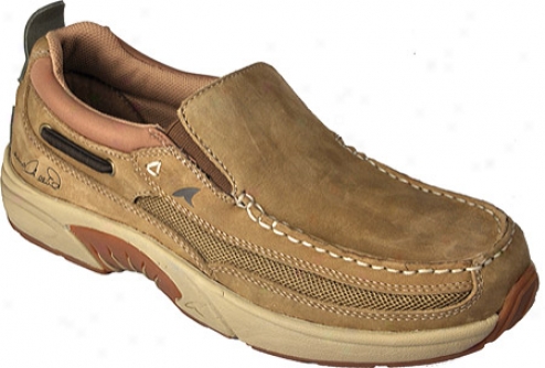 Rugged Shark Bill Dance Casual Angler (men's) - Gold Dust Nubuck Leather