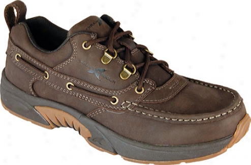 Rugged Shark Courrier Low (men's) - Mustang Brown Leather