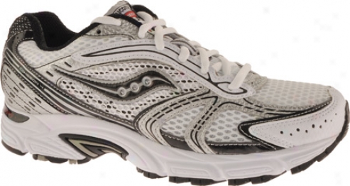 Saucony Grid Cohesion 4 (men's) - White/black/red