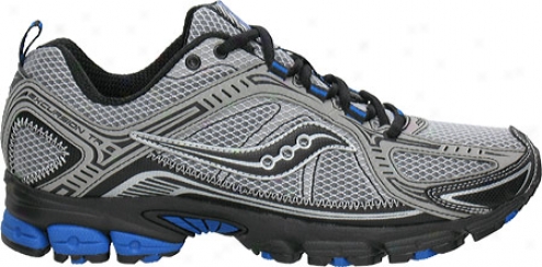 Saucony Grid Excursion Tr6 (men's) - Grey/black/blue