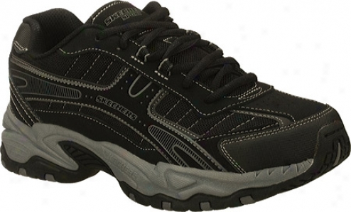 Skechers Olympias (men's) - Black/gray