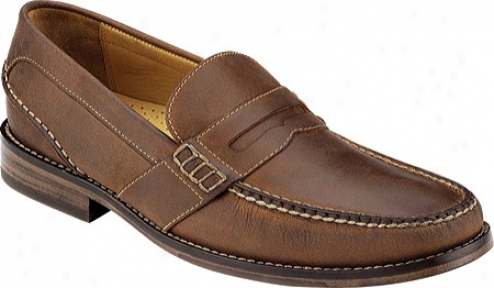 Sperry Top-sider Dress Casual Penny (men's) - Chestnut Leather