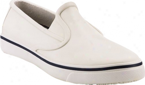 Sperry Top-sider Rubber Slip On (men's) - White Rubber