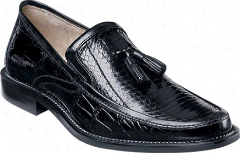 Stacy dAms Barrow 24567 (men's) - Black Snake Print Leather